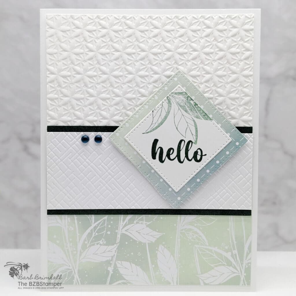 Irresistible Blooms Stamp Set from Stampin' Up! 2 032723 stampin up Irresistible blooms hello