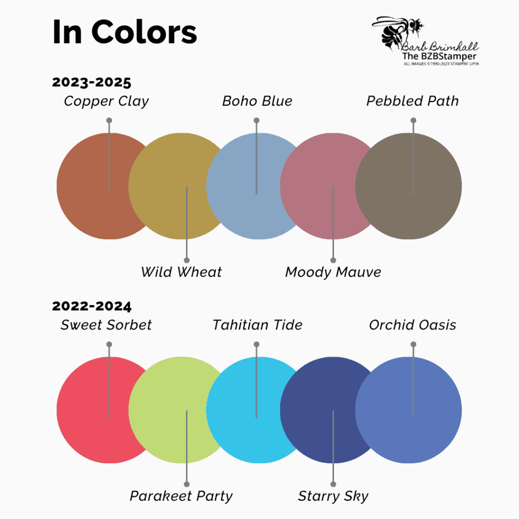 Stampin' Up! Color Refresh 2023 1 1