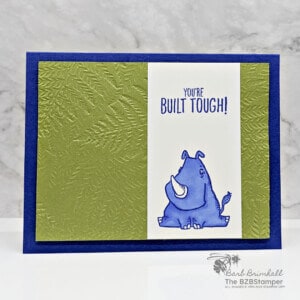 Rhino-Themed Thinking of You Card 20 041123 rhino ready stampin up