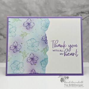 Craft a Simple Handmade Card for Spring 15 041223 framed florets stampin up