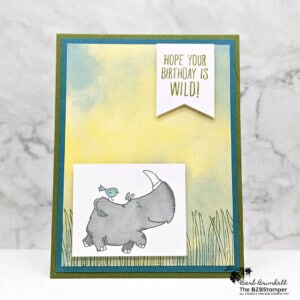 Stampin' Up! Rhino Ready Stamp Set: Cute & Simple 16 051023 rhino ready sius