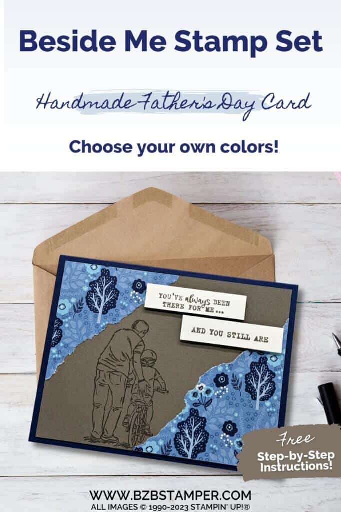 Celebrate Dad: Beside Me Stamp Set 13 053123 stampin up beside me pin2