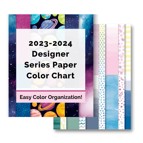 Save Big on Stampin' Up! Designer Series Paper! 2 Opt In For DSP Color Chart