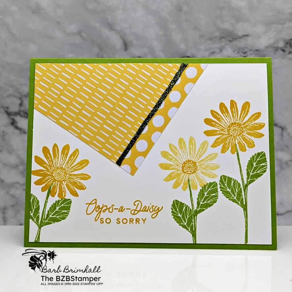 Two-Step Stamping with the Cheerful Daisies Stamp Set 2 061823 cheerful daisies 2