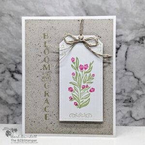 Handmade Card using the Vertical Blooms Stamp Set 23 062223 vertical blooms 5