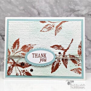 Thank You Card Using the Ink and Tiled Stamp Set 22 063023 inked and tiled 2