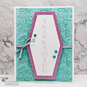 Vertical Blooms Thank You Card Tutorial 24 070423 vertical blooms thank you