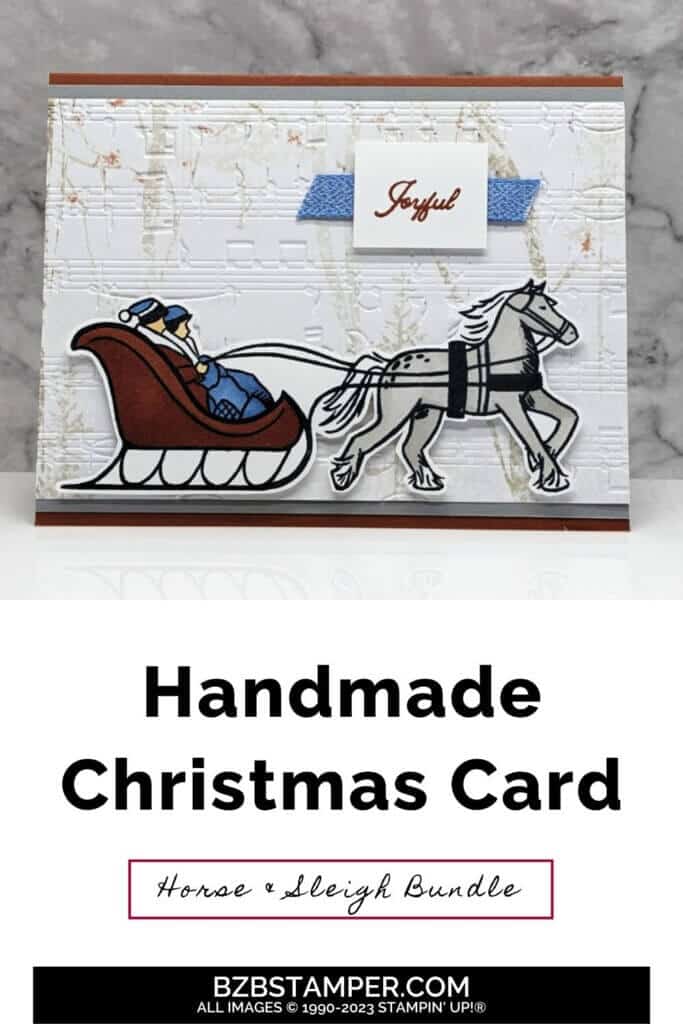 Horse and Sleigh Bundle Tutorial 1 Picture of a sleigh with a man & woman and pulled by a horse for the Horse and Sleigh Bundle Tutorial