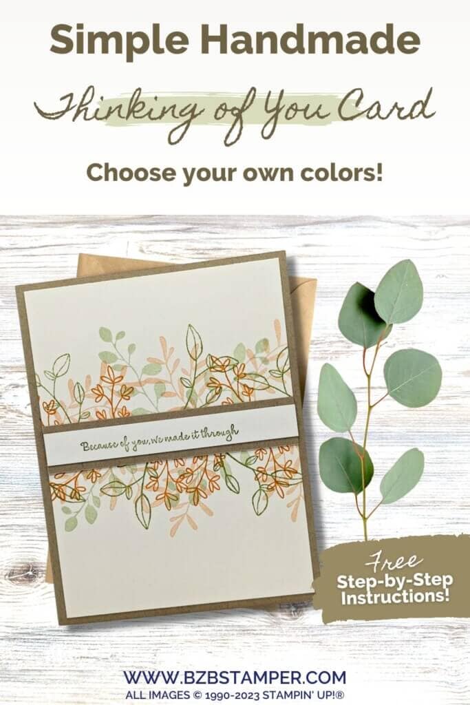 Timeless Charm Card Tutorial 2 Timeless Charm Card Tutorial in greens and pinks
