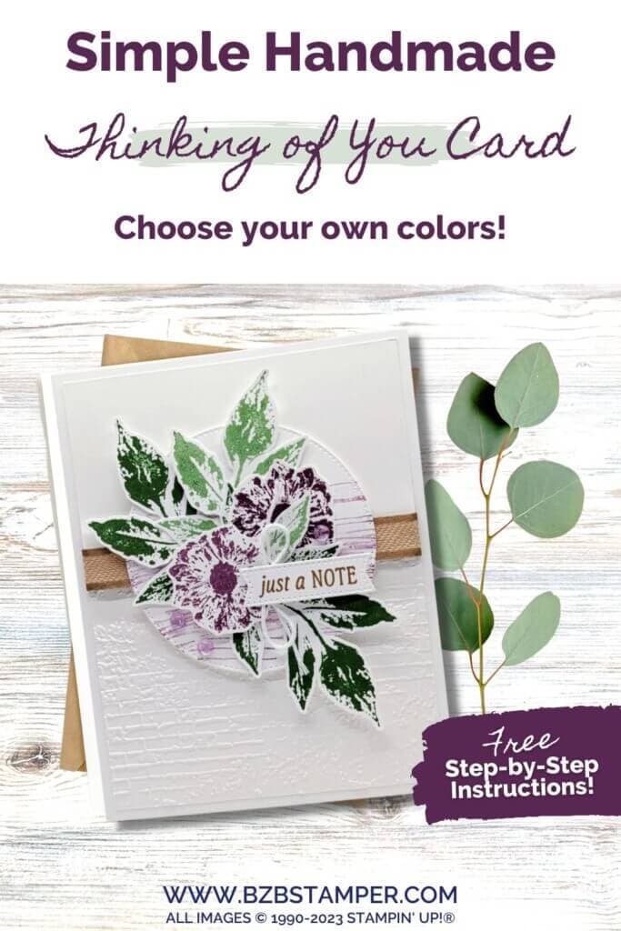 Inked and Tiled Stamp Set Tutorial 20 072223 stampin up inked and tiled pin2