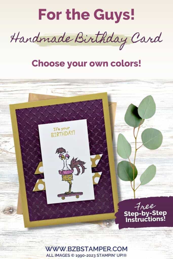 Get Creative with the Hey Chuck Bundle by Stampin' Up! 2 080523 stampin up hey chuck pin2