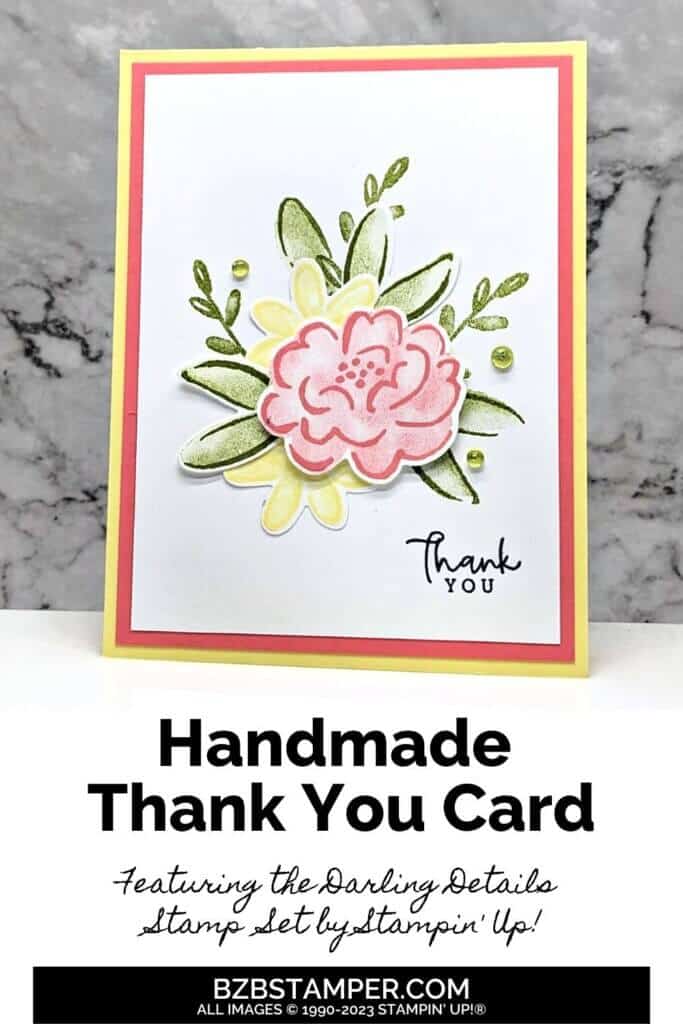 Stampin' Up! Darling Details Stamp Set 4 082323 stampin up darling details pin1