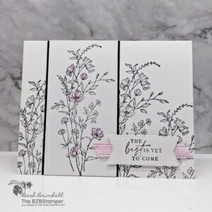 Simple Handmade Card using the Dainty Delight Stamp Set 21 082923 dainty delight wcc1
