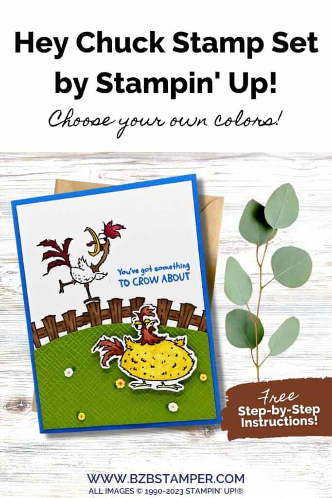 The Hey Chuck Bundle Is Something To Crow About! 2 083123 stampin up hey chuck pin2