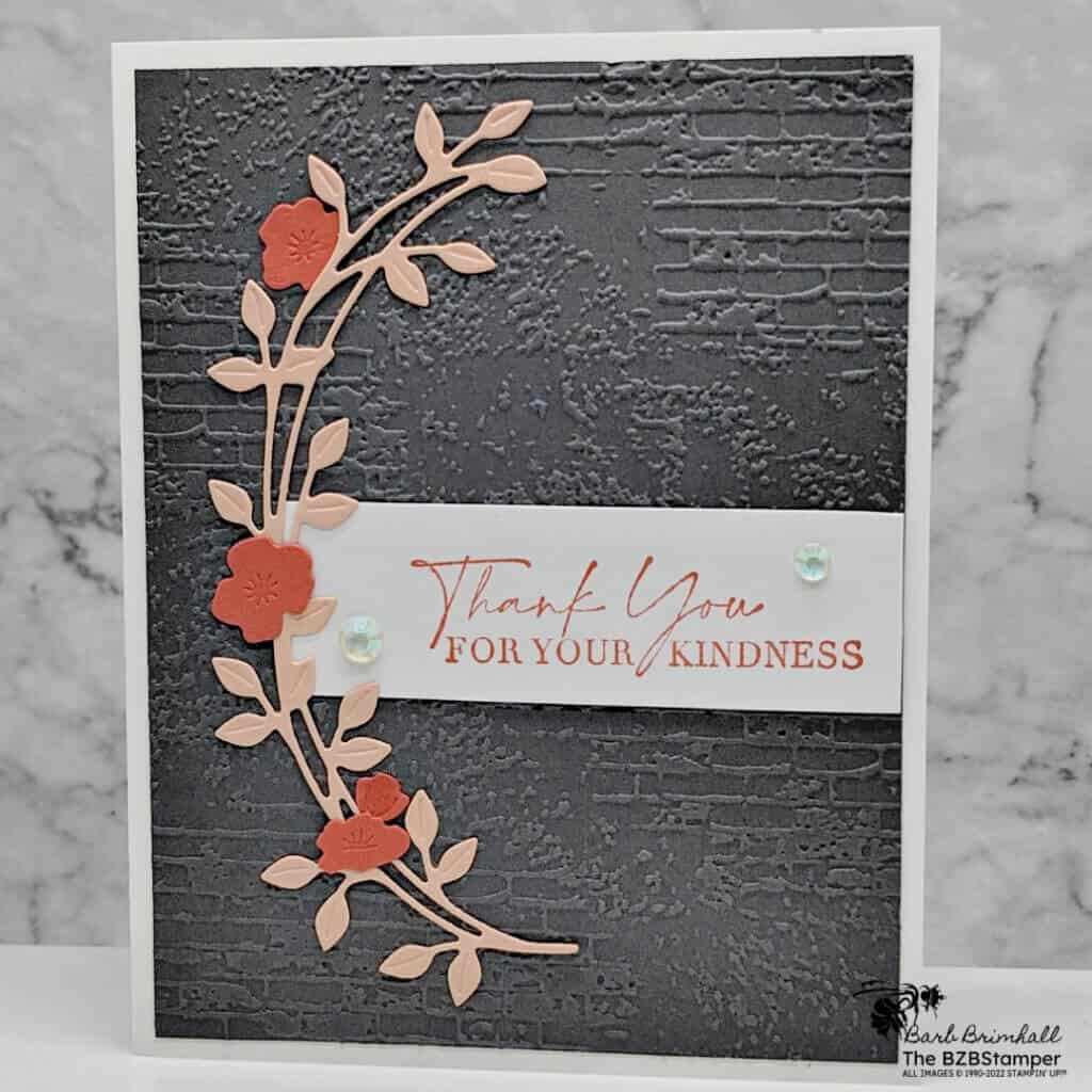Thank You Card featuring the Dainty Delight Bundle