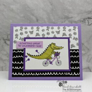 Quick and Easy Zany Zoo Birthday Card 24 100623 zany zoo 2