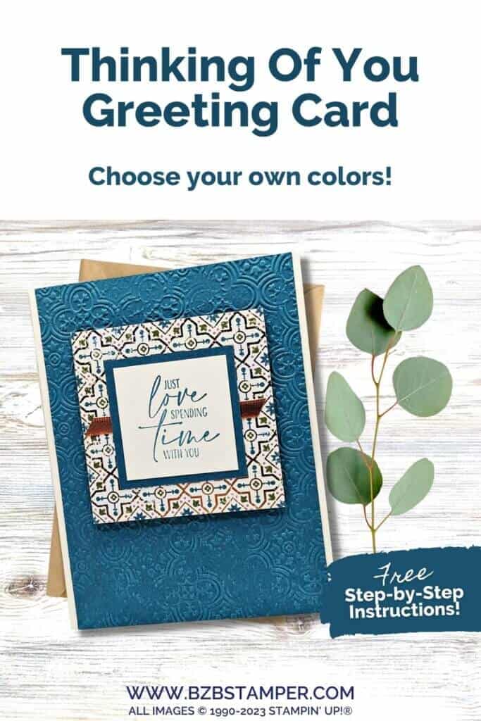 So Sincere Thinking of You Card 6 101023 stampin up so sincere pin2