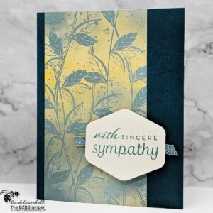 Sympathy Card Using The Heartfelt Hexagon Bundle 4 011624 heartfelt hexagon wcc3