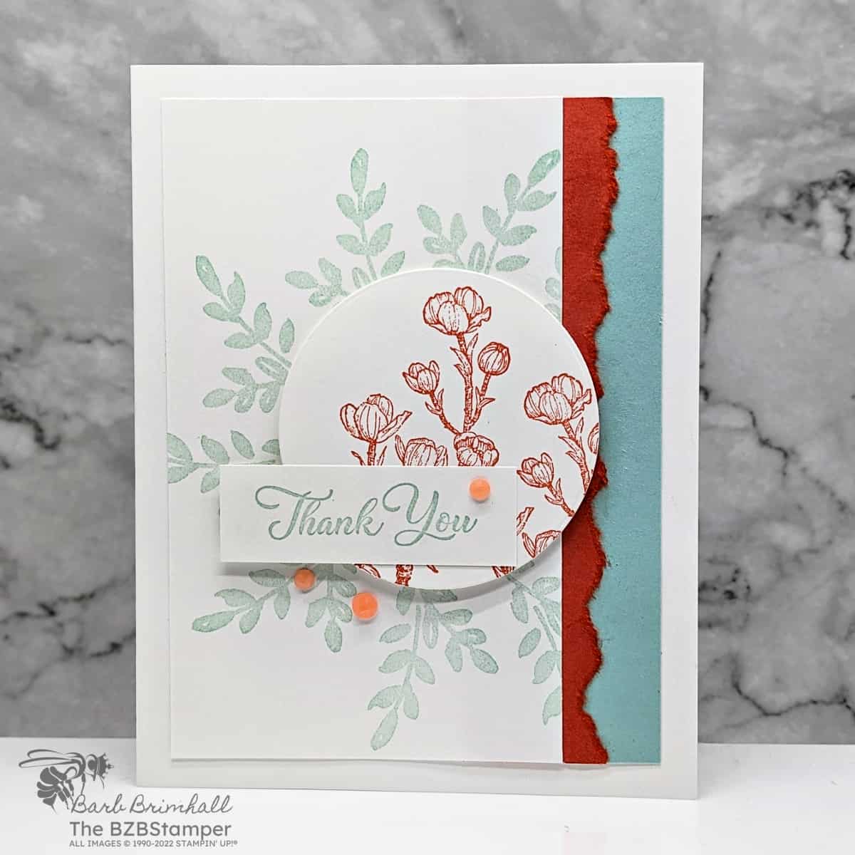 Grateful Blooms: Detailed Dogwood Thank You Card 1 Detailed Dogwood Thank You Card