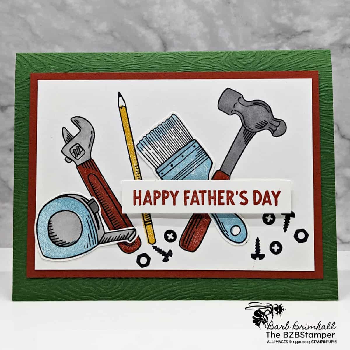 Quick and Easy Father's Day Card 1 Quick and Easy Father's Day Card