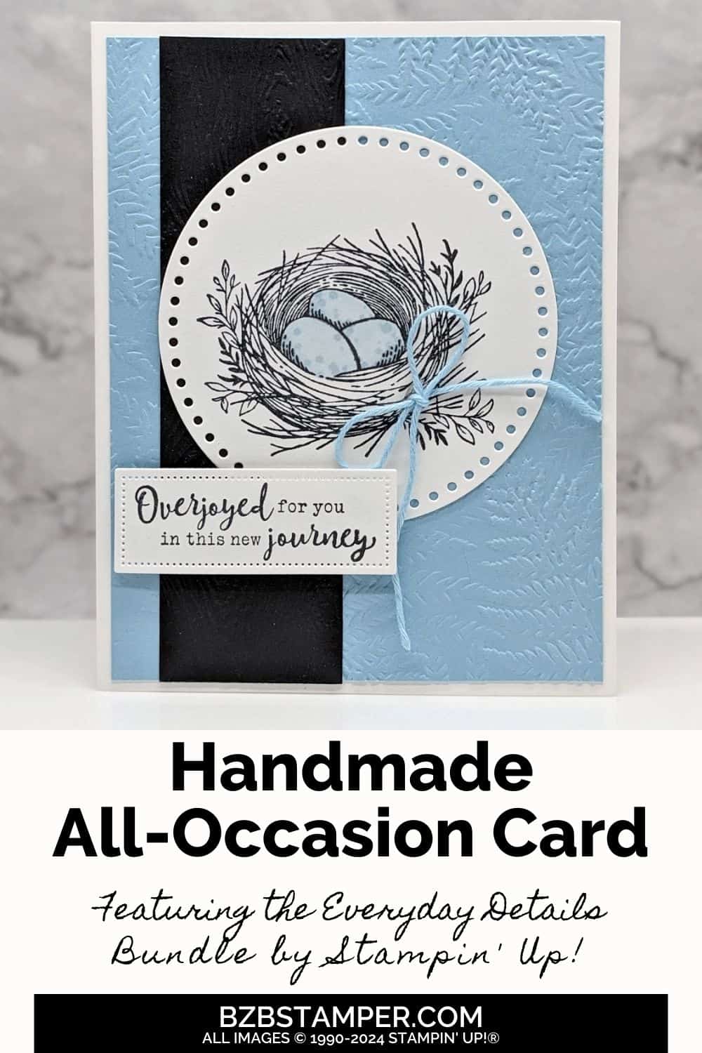 Baby Card using the Everyday Details Stamp Set 5 030624 stampin up everyday details pin1