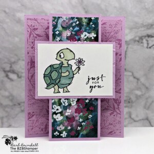 Fun Fold Tutorial Using the Playing in the Rain Stamp Set 17 041124 playing in the rain 5
