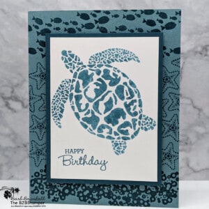 Celebrating Birthdays with the Sea Turtle Stamp Set 17 041924 sea turtle 15