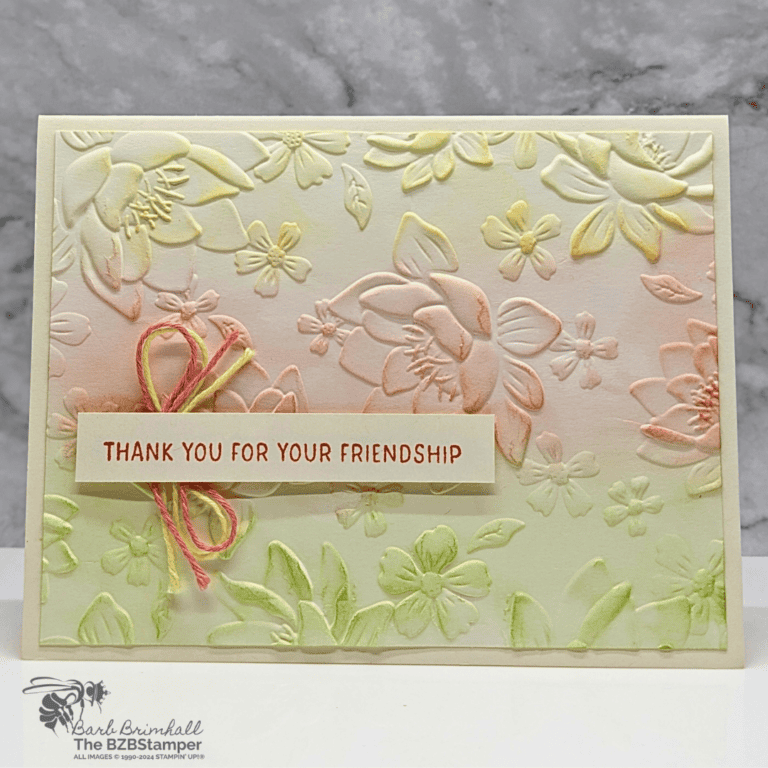 Layered Florals 3D Embossing Folder