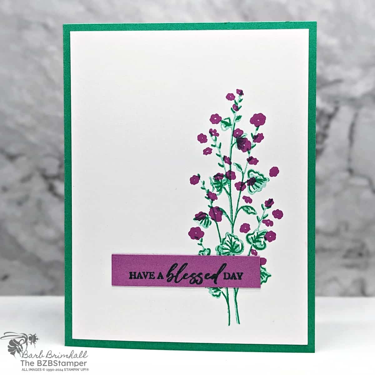 Peaceful Expressions with the Flowers of Beauty Stamp Set 1 050524 stampin up flowers of beauty unbounded love 5