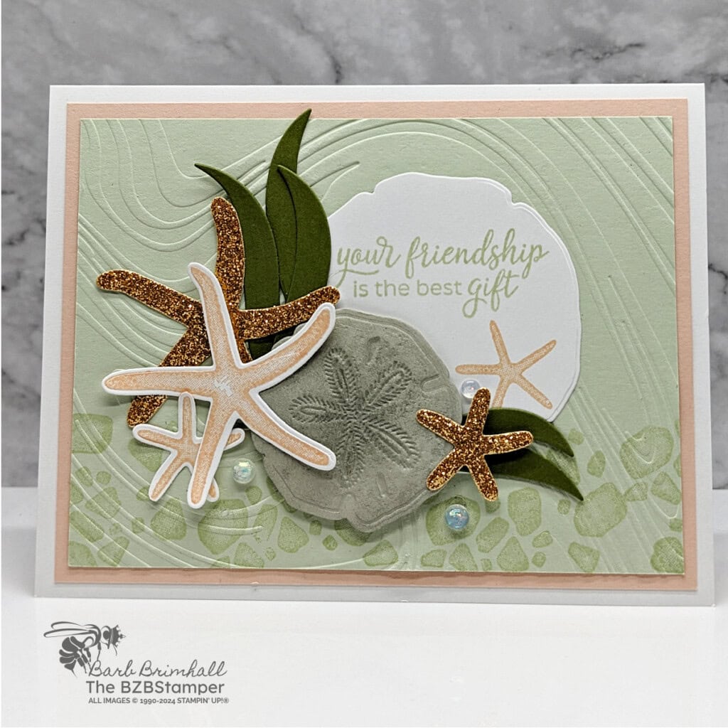 3 Cards using the Seaside Wishes Stamp Set 4 060424 seaside wishes sius qb