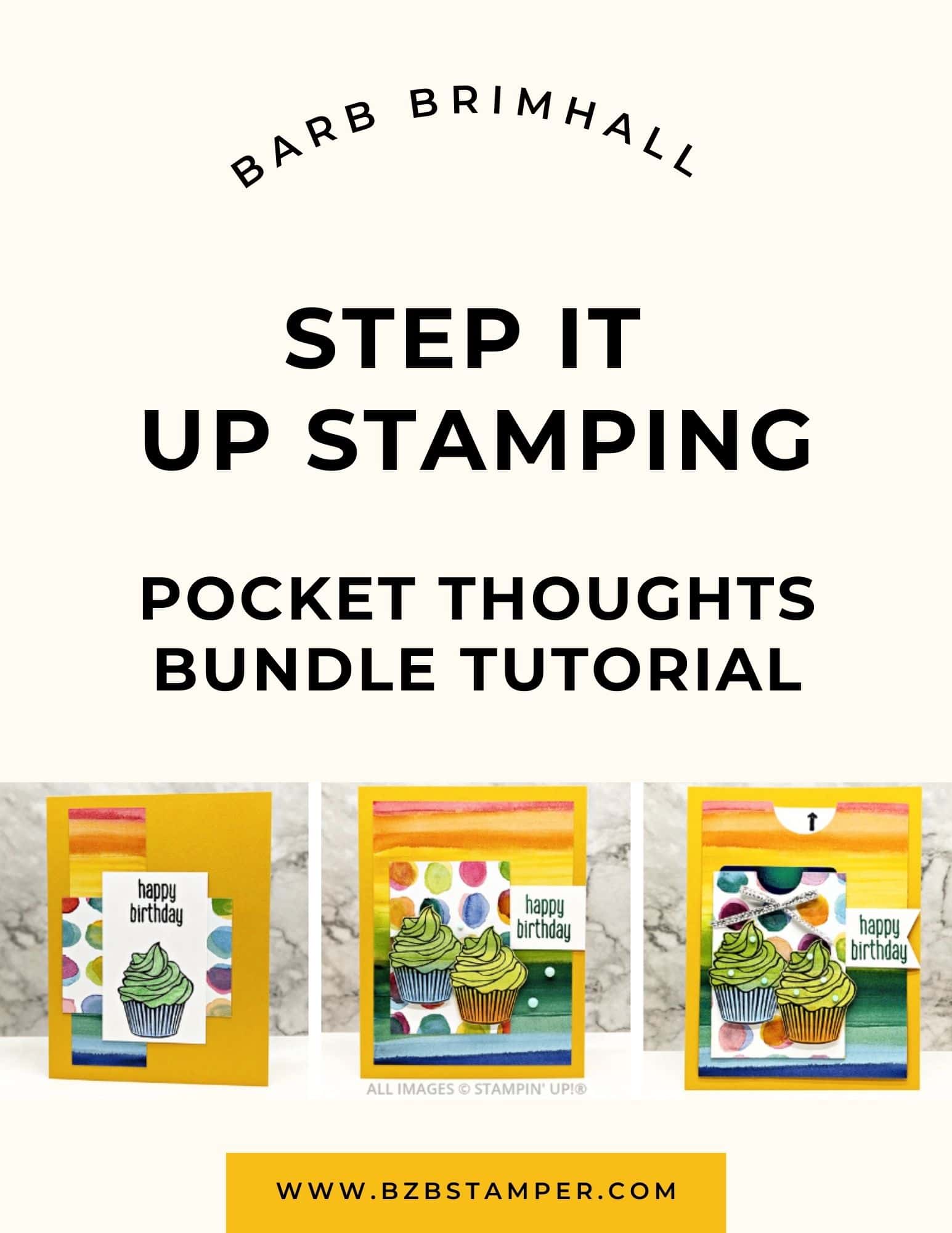 Pocket Thoughts Step It Up Stamping Instructions 1 Pocket Thoughts Step It Up Stamping Instructions