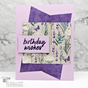 5 Minute Happy Birthday Card Using Card Sketch 5 20 070424 simply said card sketch 5