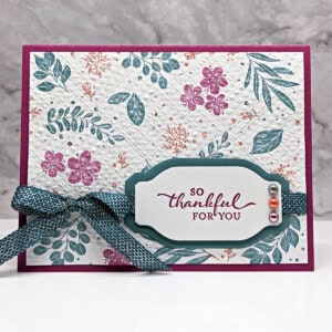 3 Cards using the Botanical Beauty Stamp Set 25 073024 botanical beauty step it up stamping 3qb