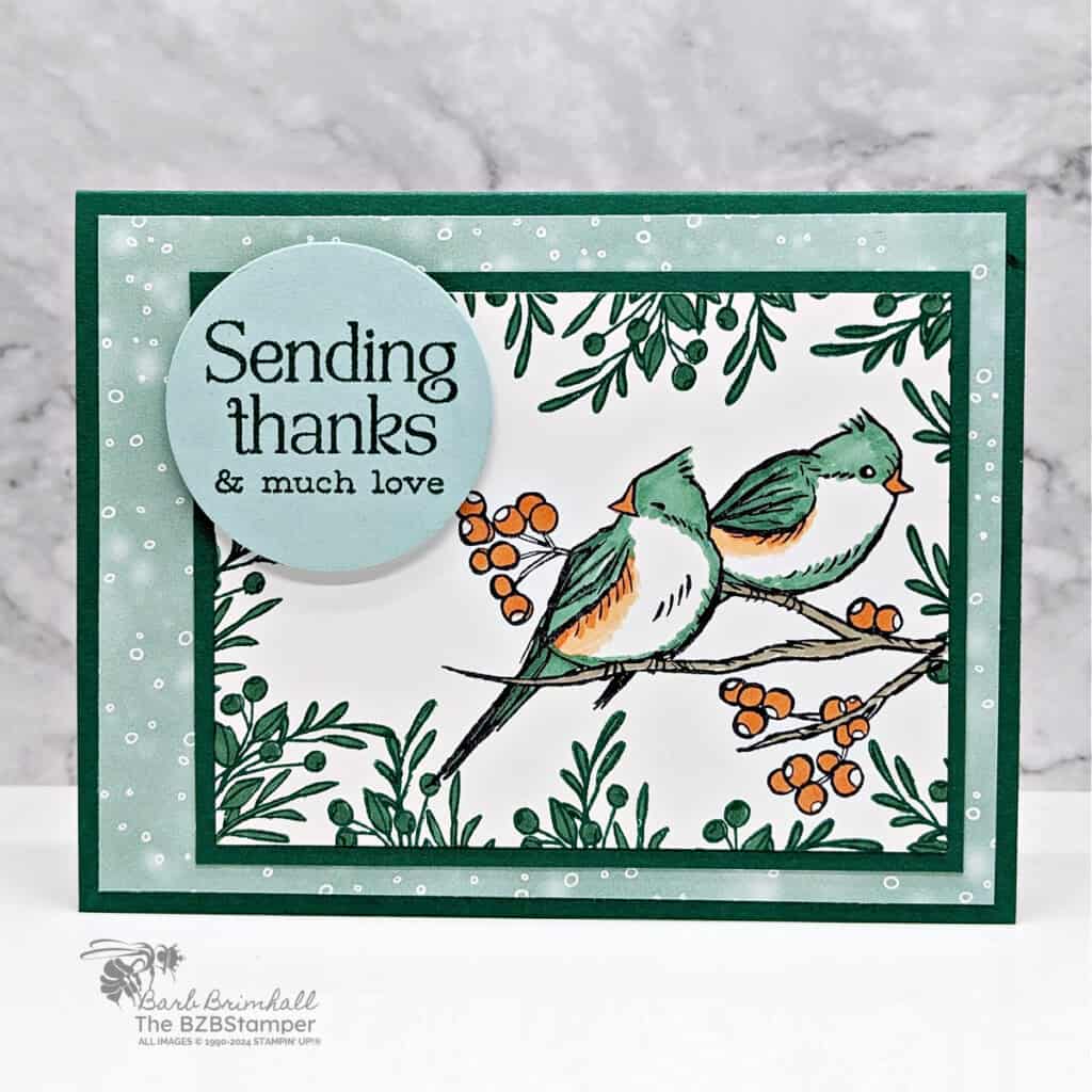 3 Cards using the Wintery Tree Tops Bundle 3 081124 wintery tree tops step it up stamping 2wb