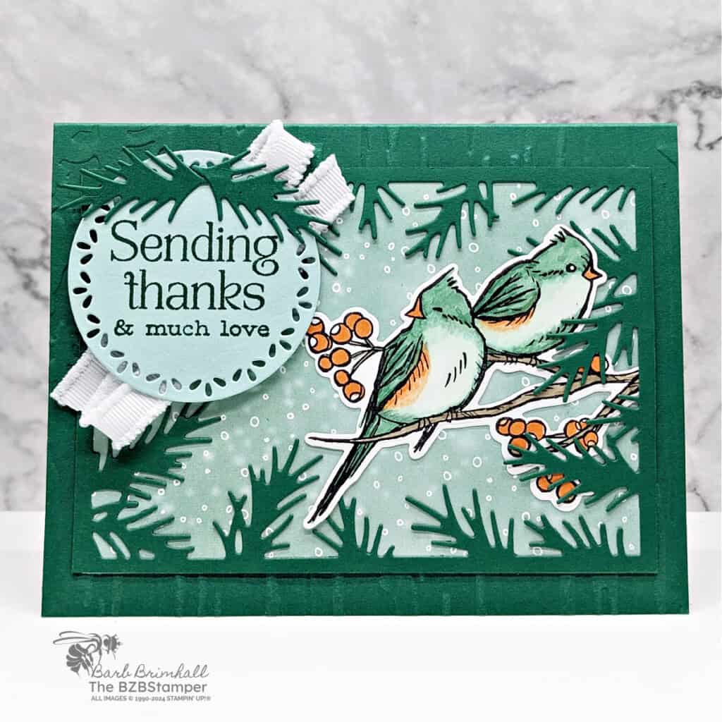 3 Cards using the Wintery Tree Tops Bundle 4 081124 wintery tree tops step it up stamping 3qb