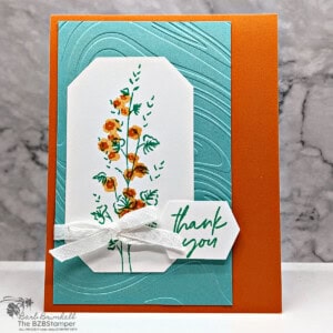 Flowers of Beauty Thank You Card 17 081724 stampin up flowers of beauty
