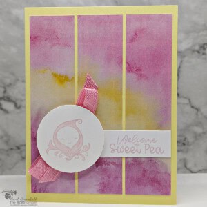 Welcome Baby Card with the Sweet Peas Stamp Set 21 083124 sweet pea stampin up 5