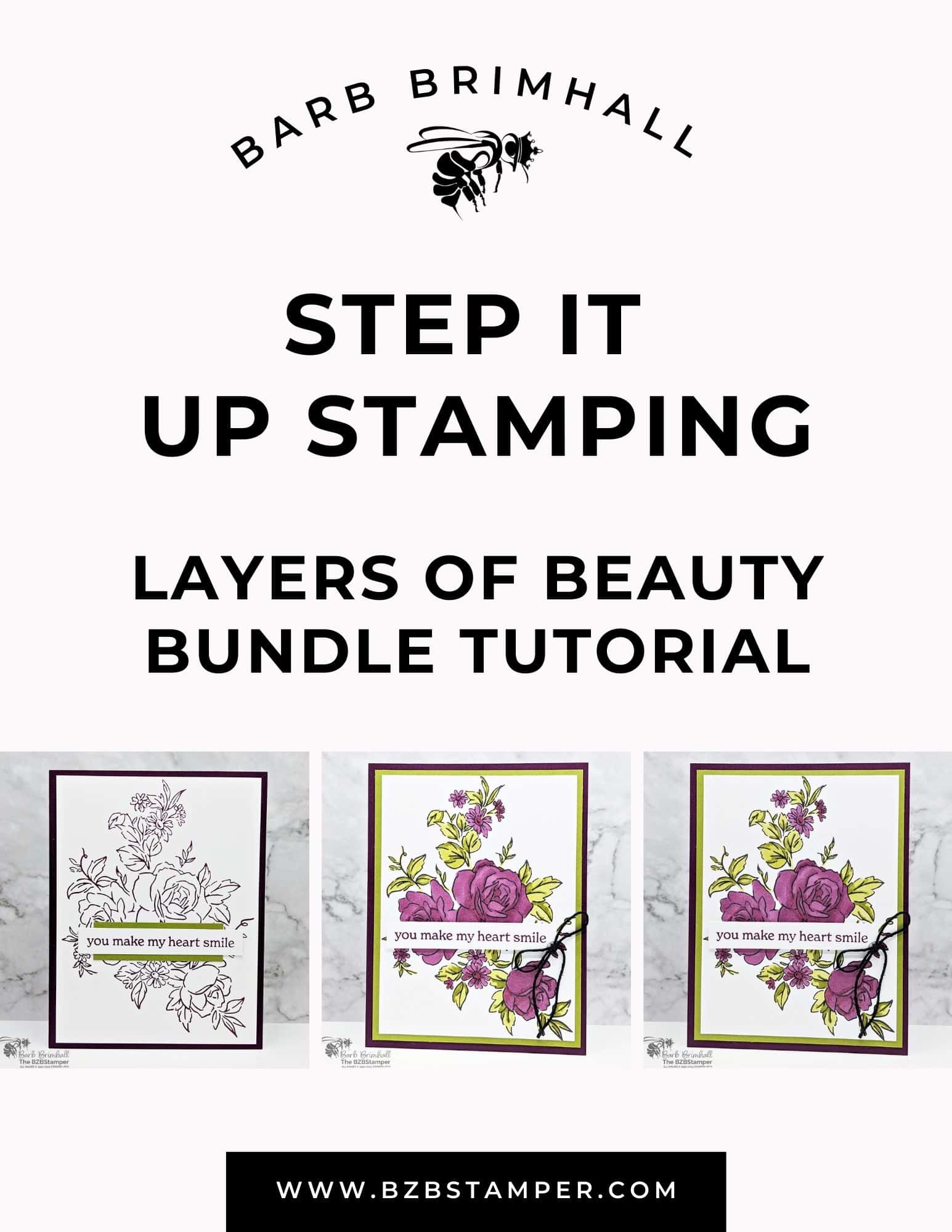 Layers of Beauty Step It Up Stamping Instructions 1 Layers of Beauty Step It Up Stamping Instructions