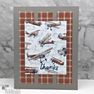 5 Minute Thank You Card using Card Sketch 17 21 092624 stampin up card sketch 17