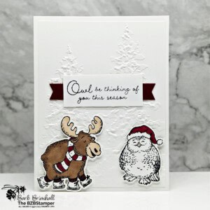 Thinking of You Card with the Christmas Friends Bundle 19 090624 christmas friends 1
