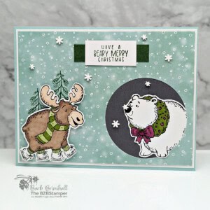 3 Cards using the Christmas Friends Bundle 25 092224 christmas friends stampin up sius 2wb