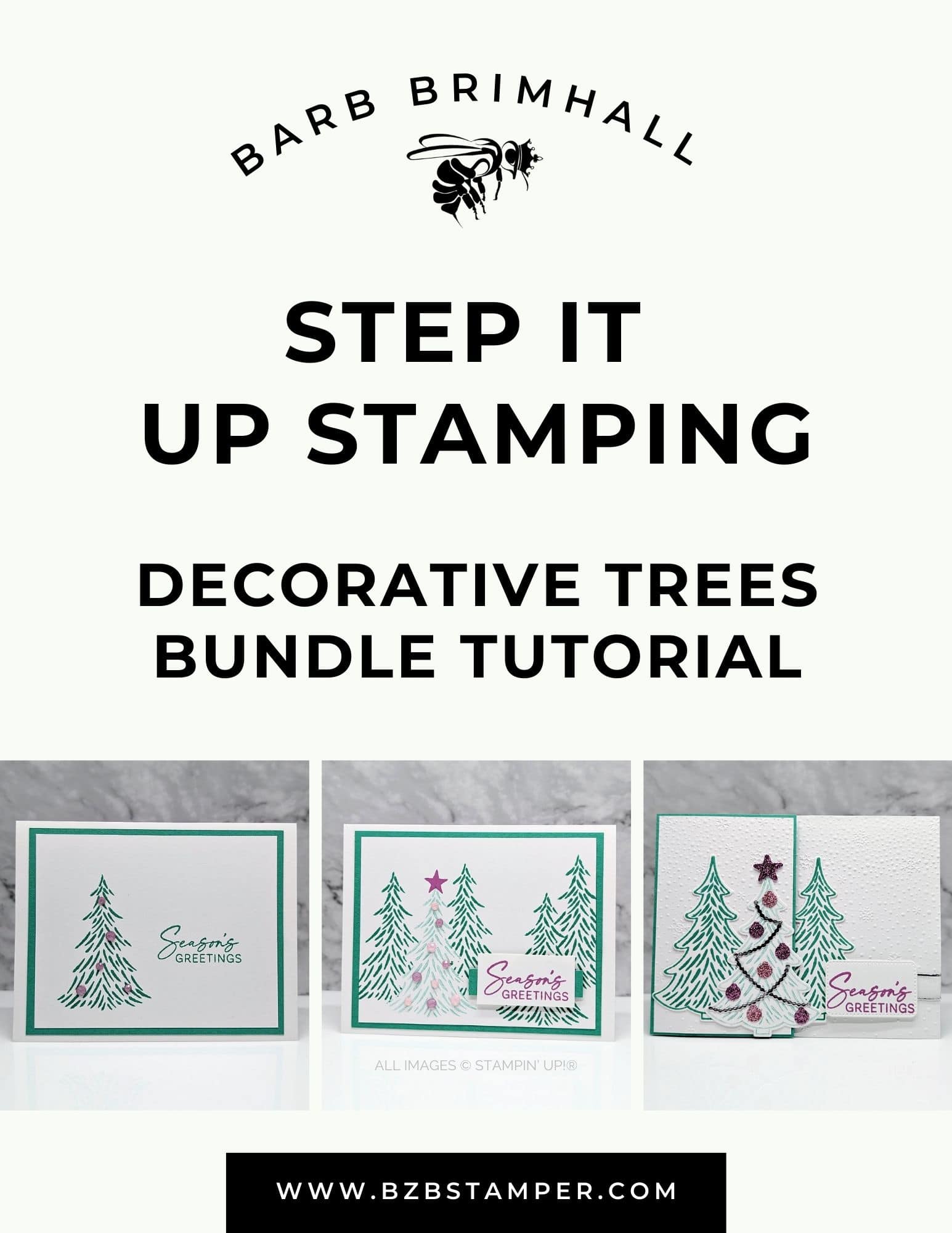 Decorative Trees Step It Up Stamping Instructions 1 Decorative Trees Step It Up Stamping Instructions