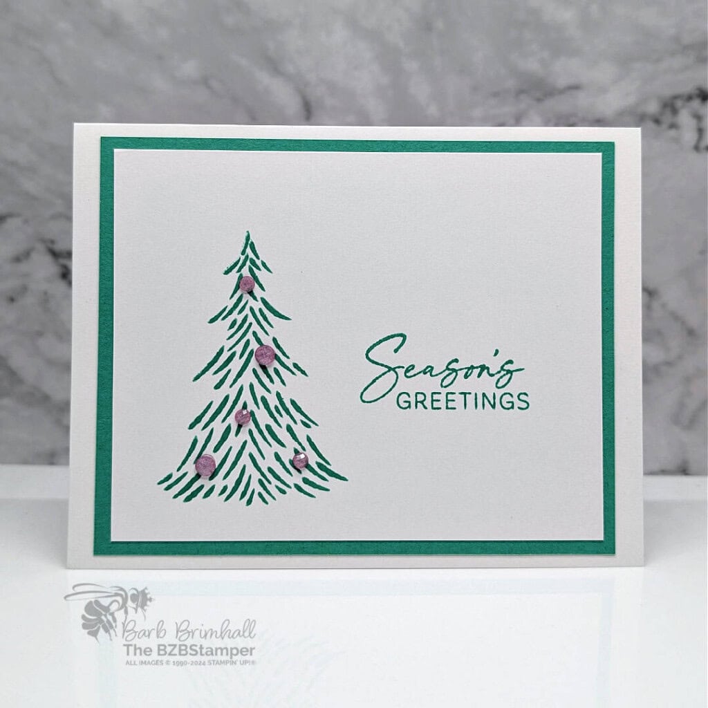 3 Cards using the Decorative Trees Bundle 2 101324 decorative trees stamp it up stamping 1bb