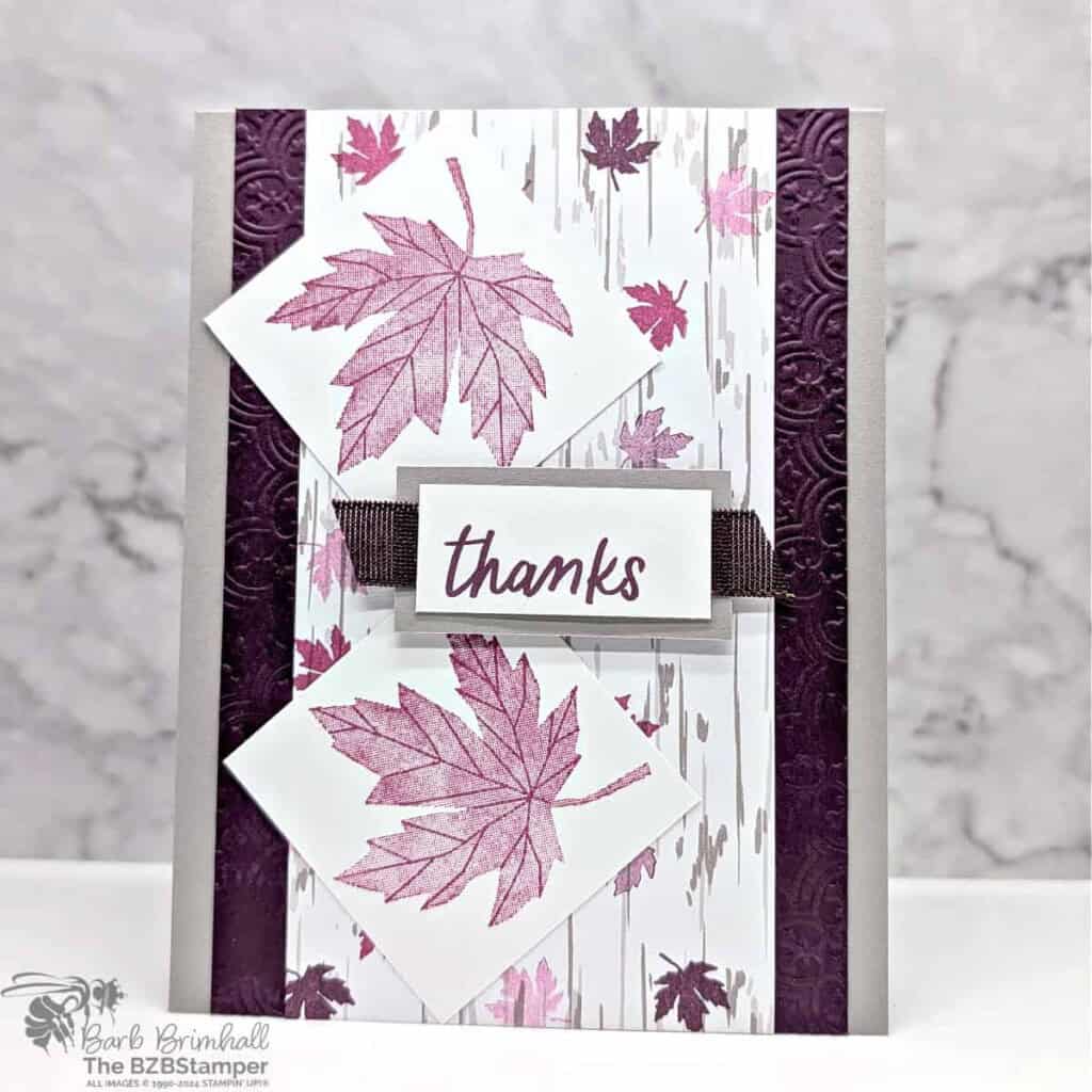 3 Cards using the Autumn To Remember Stamp Set 3 102024 stampin up autumn to remember sius 2wb