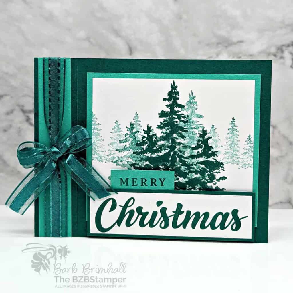 3 Cards using the Peaceful Evergreens Bundle 3 111024 stampin up peaceful evergreens sius 2wb