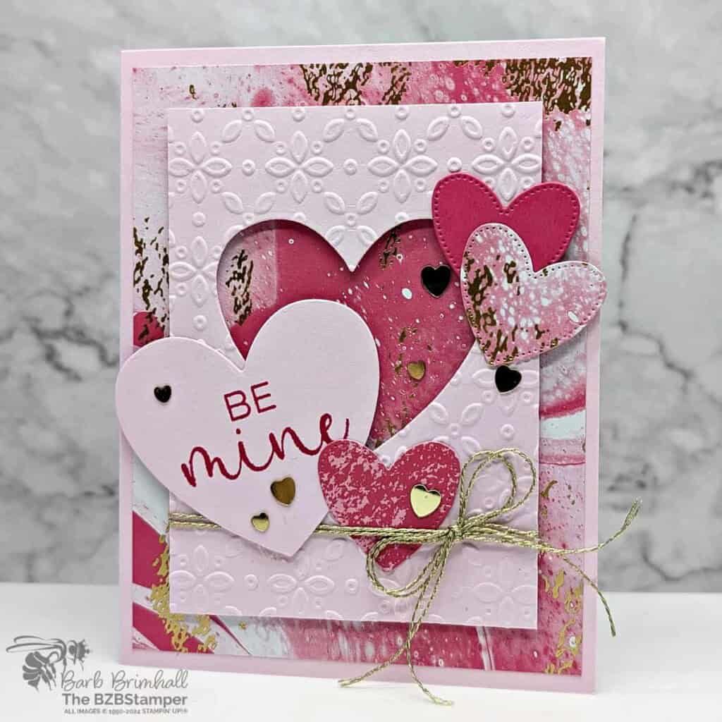 3 Cards using the Hearts of Elegance Bundle 4 111724 stampin up heart of elegance sius 3qb