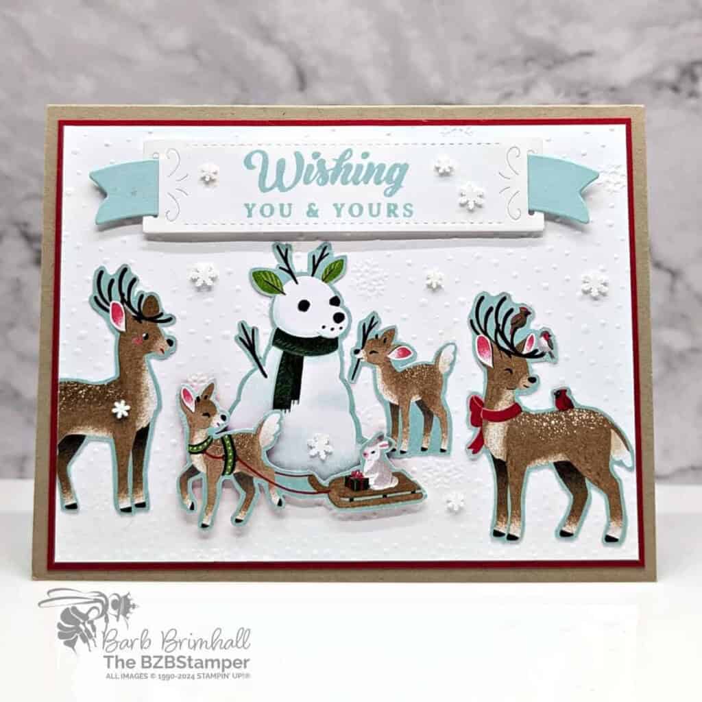 3 Cards using the Peaceful Season Bundle 4 112424 stampin up peaceful season sius 3qb