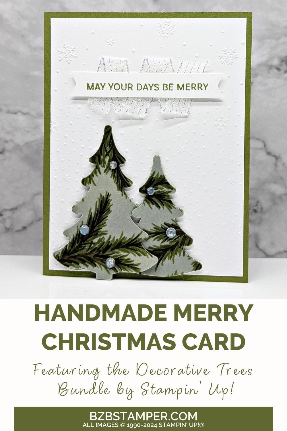 Be Merry with the Decorative Trees Bundle 5 120324 stampin up decorative trees pin1