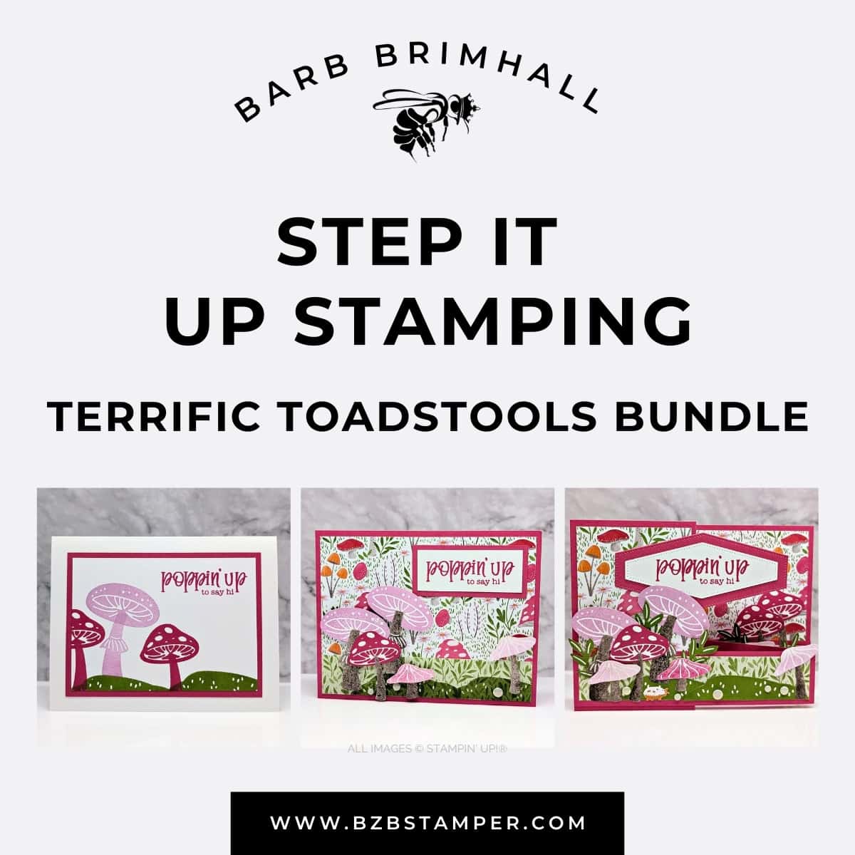 Terrific Toadstools Step It Up Stamping Instructions 1 Terrific Toadstools Step It Up Stamping Instructions