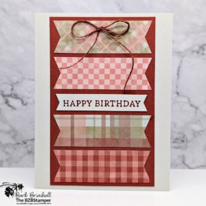 5 Minute Birthday Card Using Card Sketch 34 19 013025 stampin up card sketch 34